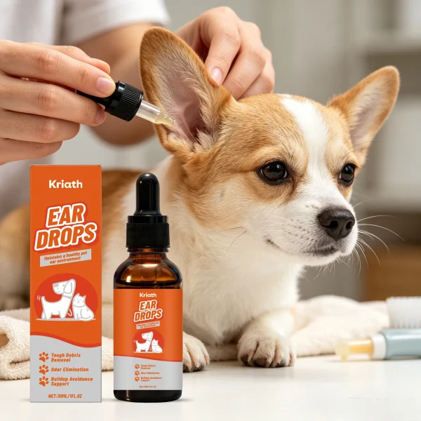 Gentle Pet Ear Cleaning Drops