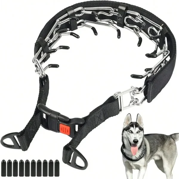 Adjustable Dog Prong Training Collar