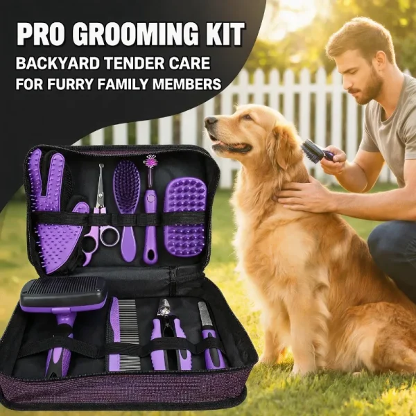 All-in-One Pet Grooming Kit for Pets