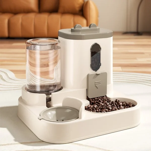 Automatic Spill-Proof Pet Feeder Bowl