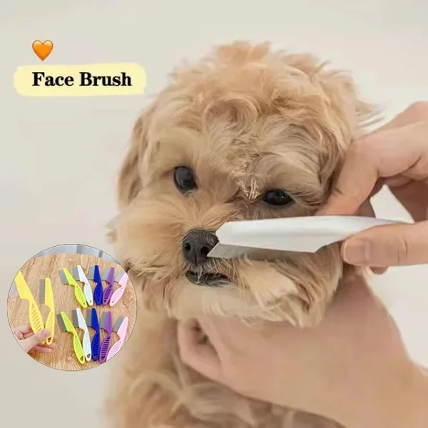 Stainless Steel Pet Flea Shedding Grooming Comb