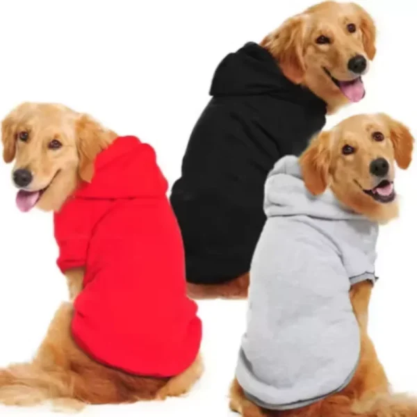 Warm Winter Hooded Dog Sweatshirt Coat