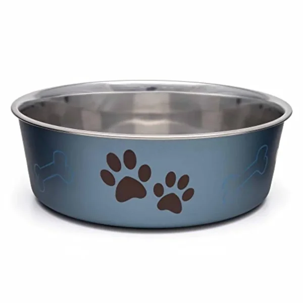 Spill-Proof Stainless Steel Pet Bowl