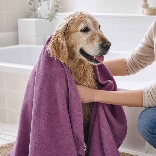 Super Absorbent Microfiber Pet Bath Towel